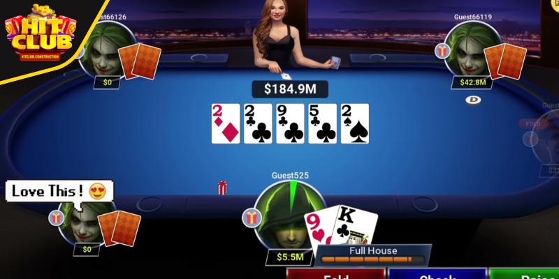 Khái niệm Poker